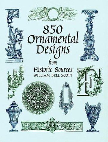 Book cover for 850 Ornamental Designs