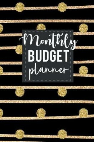 Cover of Monthly Budget Planner