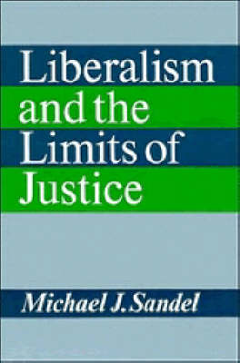 Book cover for Liberalism and the Limits of Justice