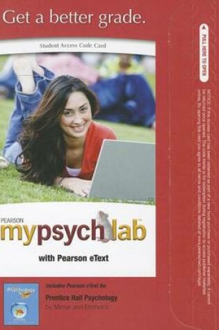 Cover of NEW MyPsychLab -- Standalone Access Card -- for Prentice Hall Psychology