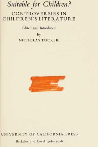 Cover of Tucker: Suitable for Children