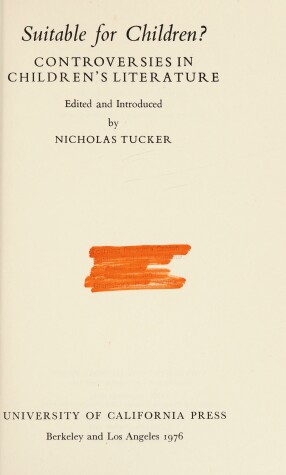 Book cover for Tucker: Suitable for Children