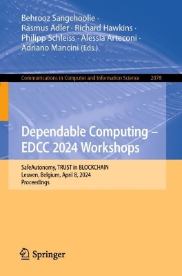 Cover of Dependable Computing – EDCC 2024 Workshops