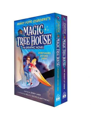 Book cover for Magic Tree House Graphic Novels 1-2 Boxed Set