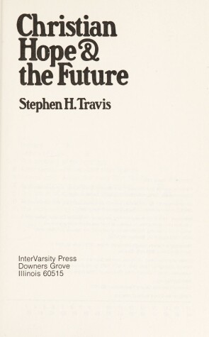 Book cover for Christian Hope & the Future