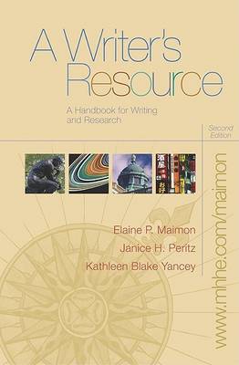 Book cover for A Writer's Resource (spiral) with Student Access to Catalyst 2.0