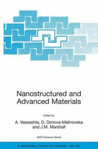 Cover of Nanostructured and Advanced Materials for Applications in Sensor, Optoelectronic and Photovoltaic Technology