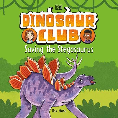 Book cover for Dinosaur Club: Saving the Stegosaurus