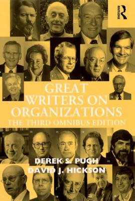 Book cover for Great Writers on Organizations