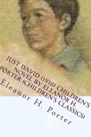 Cover of Just David (1916) children's NOVEL by Eleanor H. Porter (Children's Classics)
