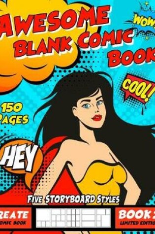 Cover of Awesome Blank Comic Book