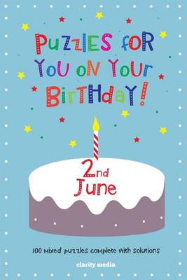 Book cover for Puzzles for you on your Birthday - 2nd June