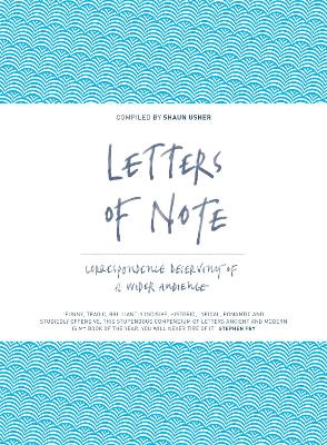 Book cover for Letters of Note