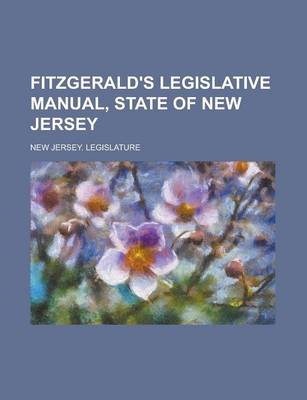 Book cover for Fitzgerald's Legislative Manual, State of New Jersey