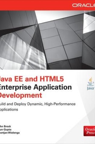 Cover of Java EE and HTML5 Enterprise Application Development