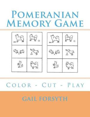 Book cover for Pomeranian Memory Game