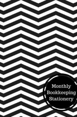 Cover of Monthly Bookkeeping Stationery