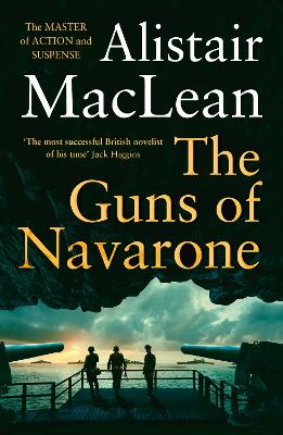 Book cover for The Guns of Navarone