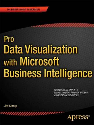 Book cover for Pro Data Visualization with Microsoft Business Intelligence