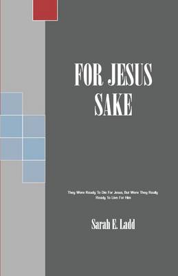 Book cover for For Jesus Sake