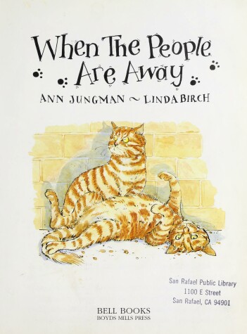 Book cover for When the People Are Away