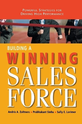Book cover for Building a Winning Sales Force