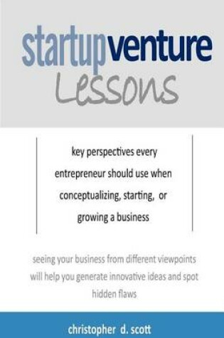 Cover of Startup Venture Lessons