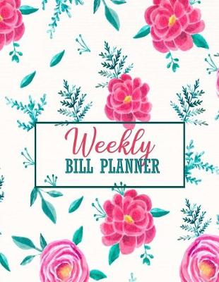 Book cover for Weekly Bill Planner