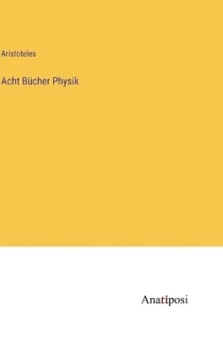 Cover of Acht Bücher Physik