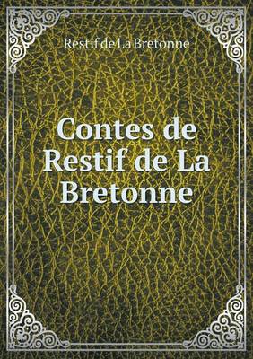 Book cover for Contes de Restif de La Bretonne