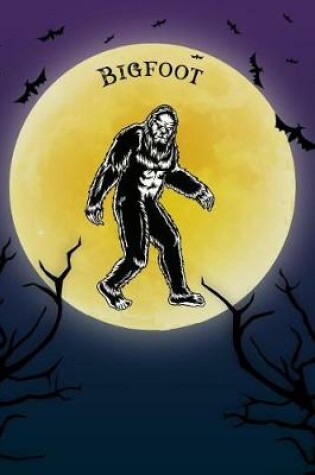 Cover of Bigfoot Notebook Halloween Journal