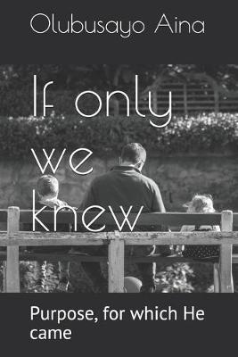 Book cover for If only we knew