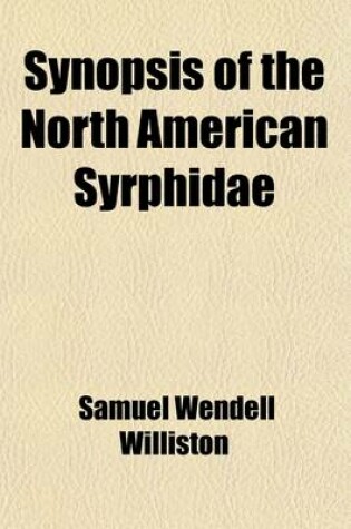 Cover of Synopsis of the North American Syrphidae (Volume 31)