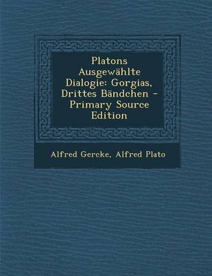 Book cover for Platons Ausgewahlte Dialogie