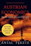 Book cover for Critique of Mainstream Austrian Economics in the spirit of Carl Menger