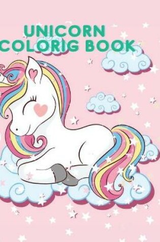 Cover of Unicorn Coloring Book