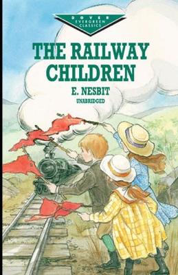 Book cover for The Railway Children illustretad