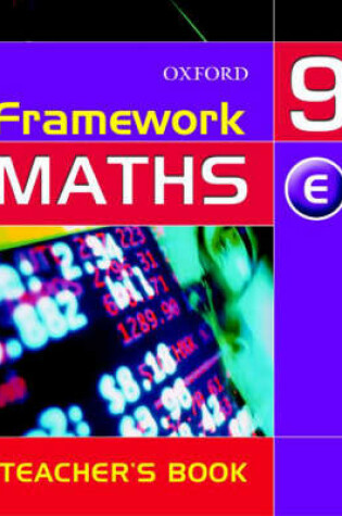 Cover of Framework Maths Year 9 Extension Teacher Book