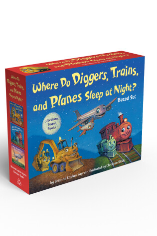 Cover of Where Do Diggers, Trains, and Planes Sleep at Night?