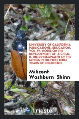 Book cover for University of California Publications in Education