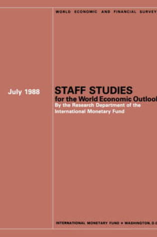 Cover of Staff Studies for the World Economic Outlook