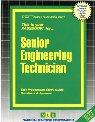 Book cover for Senior Engineering Technician