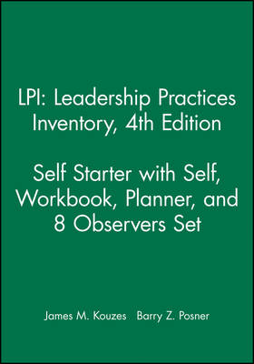 Book cover for LPI: Leadership Practices Inventory 4e Self Starter with Self, Workbook, Planner, and 8 Observers Set