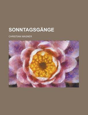 Book cover for Sonntagsgange