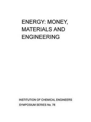 Book cover for Energy: Money, Materials and Engineering