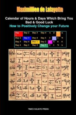 Cover of Calendar of Hours & Days Which Bring You Bad & Good Luck