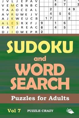 Book cover for Sudoku and Word Search Puzzles for Adults Vol 7