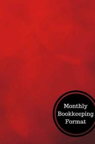 Cover of Monthly Bookkeeping Format