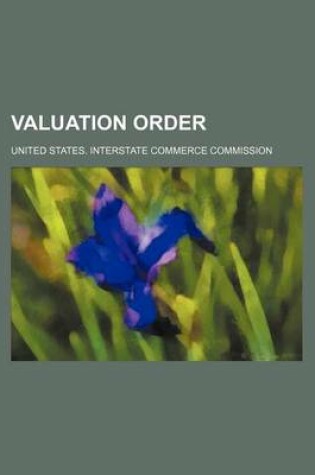 Cover of Valuation Order