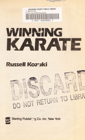 Book cover for Winning Karate
